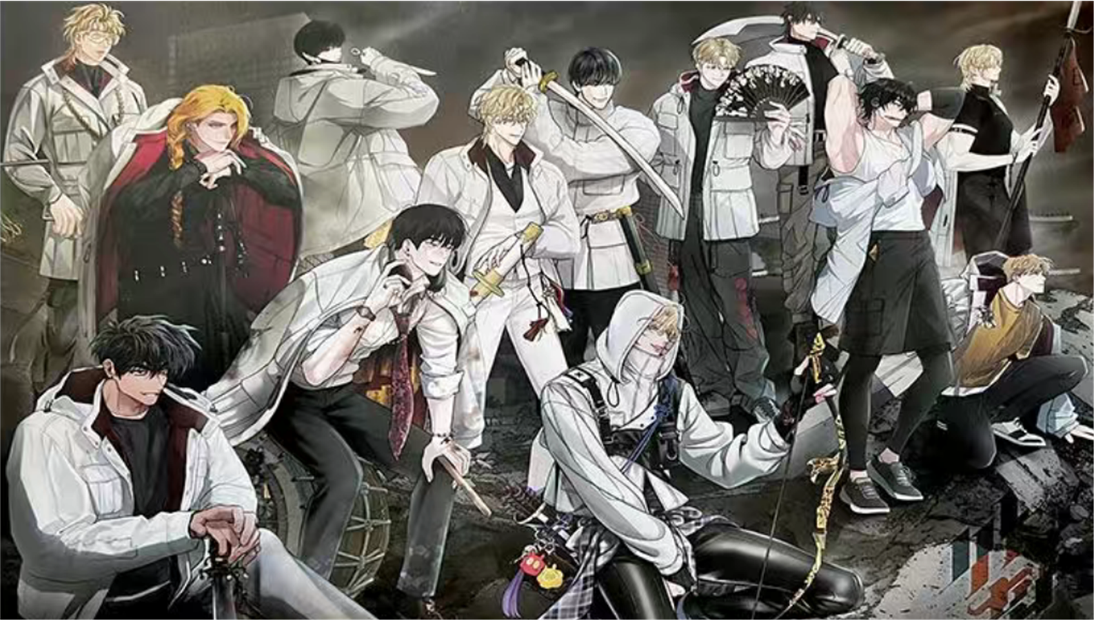 NEW Lezhin 2025 2024 Calendar Poster 2023 Black Rabbit Poster