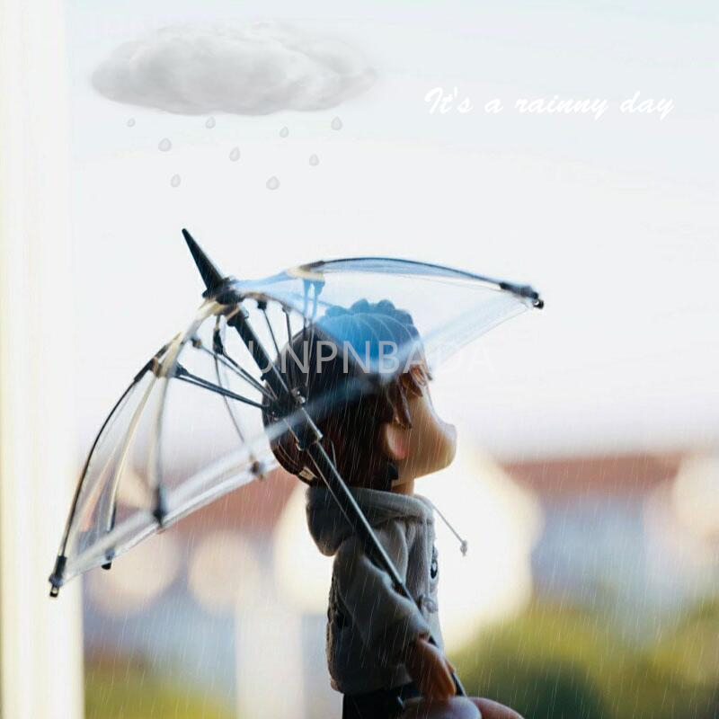 1/6 または 1/12 スケールミニチュアドールハウスブライス人形傘 OB11