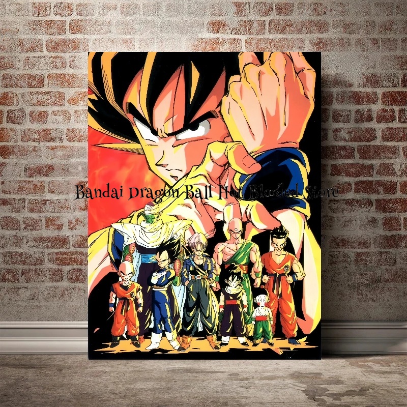 ドラゴンボールZ HDポスター,高品質の装飾画,超サイヤ人,悟飯,ベジータ