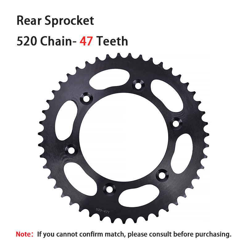 520 43T 47T 51T リアスプロケット ホンダ CR125 CRF150 CRF230 CR250