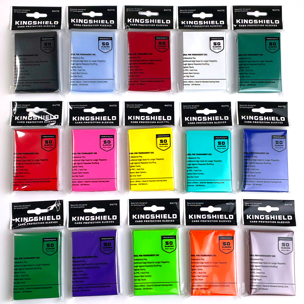 KINGSHIELD 63 × 90 ミリメートル 100 個マットカードスリーブ YGO