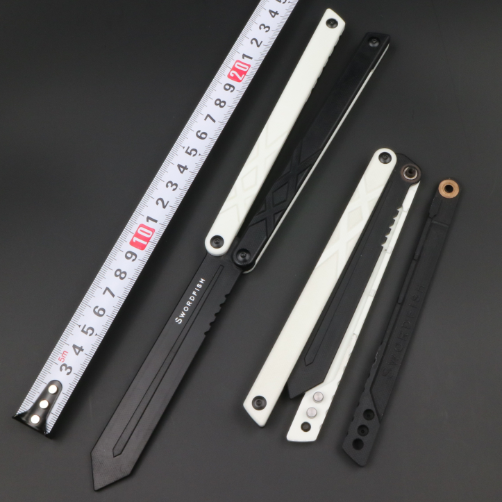 G10 Swordfish Balisong Trainer Flipper Trainer Safe EDC Outdoor