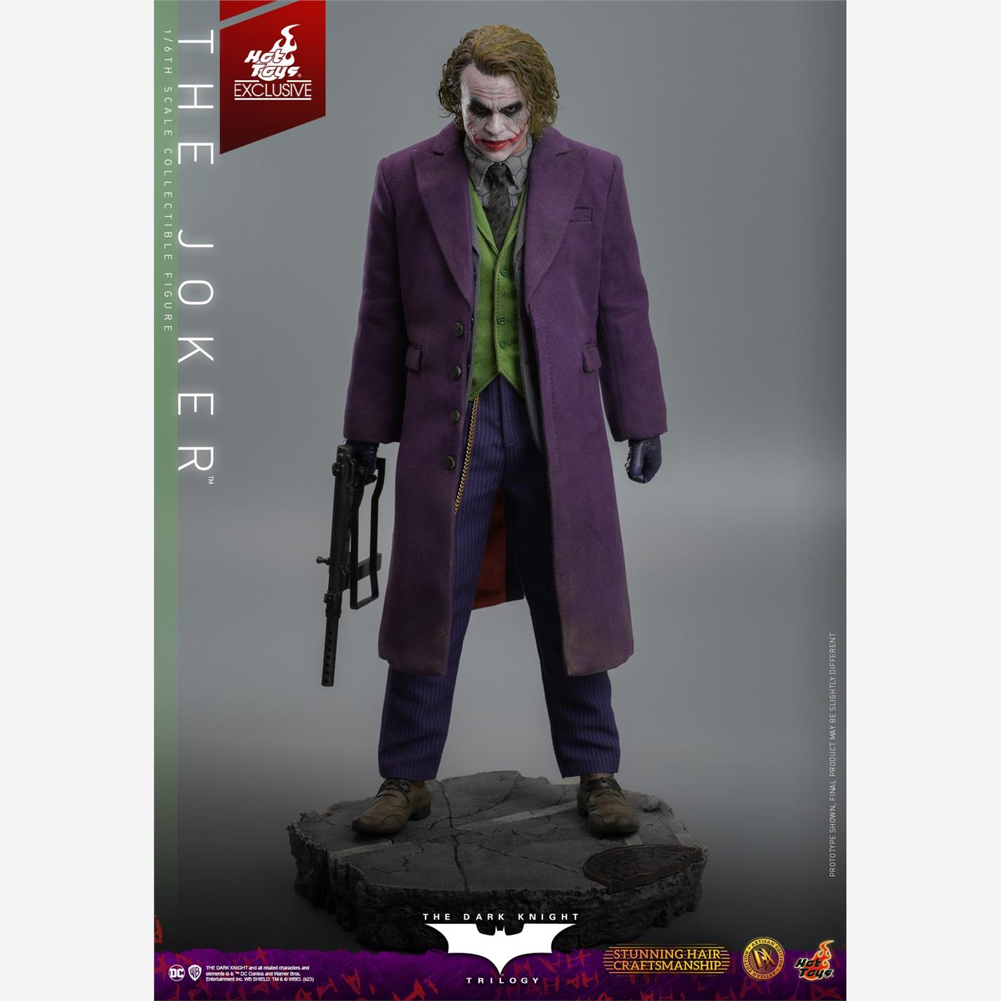 ホットトイズ DX33AEダークナイト・トリロジー ジョーカー植毛版 joker