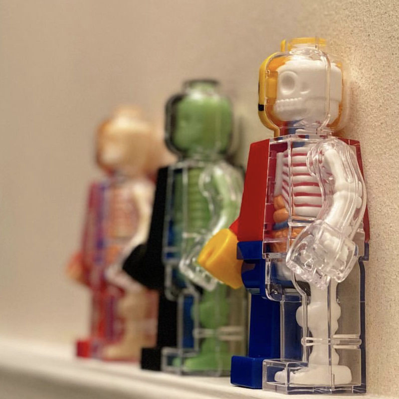 Classic Brickman Model 4D Master Artist Assembly Perspective