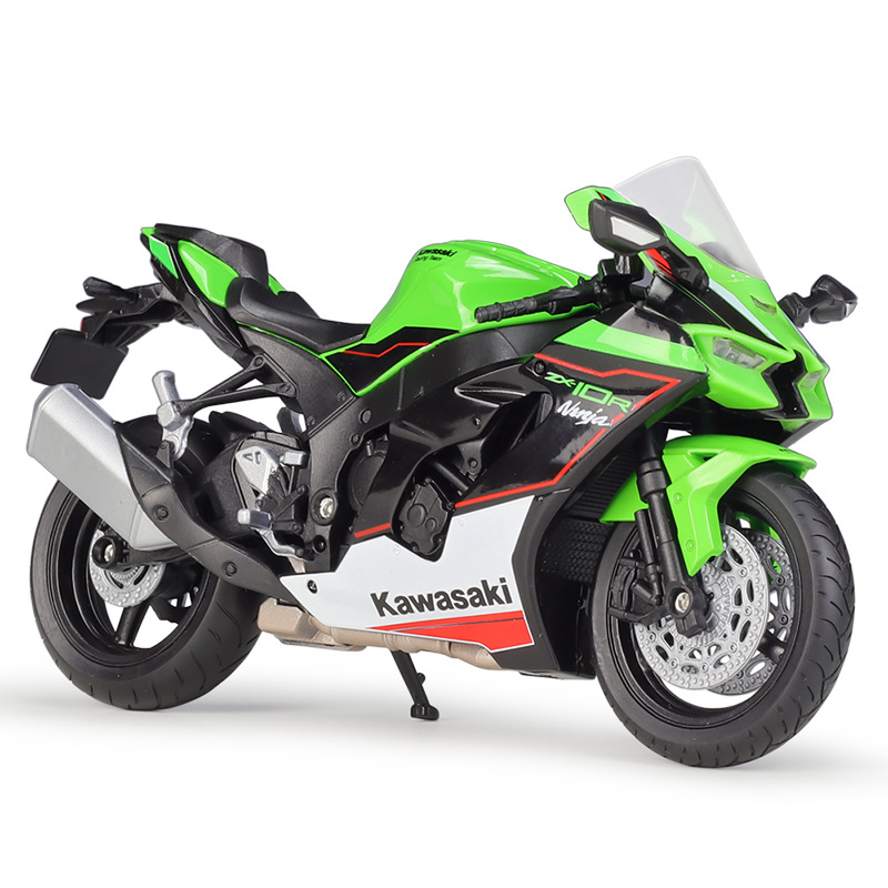 カワサキニンジャZx10r-完全なアルミニウム合金,おもちゃの車のギフト