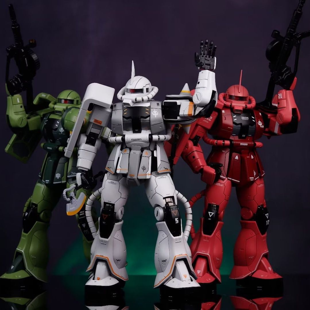 20Cm Ace-01 1/72 Ms-03 Zaku Alloy Action Figure Movable Joints