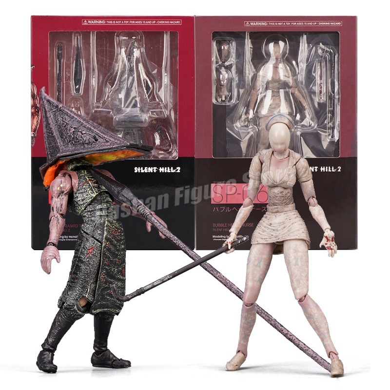 Figma Sp-055 Silent Hill Pyramid Head Action Figure 17cm Red