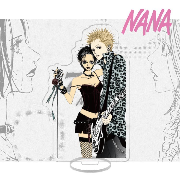 ナナ ブラック ホワイト マンガ アクリル スタンド 大崎ナナ 小松ハチ