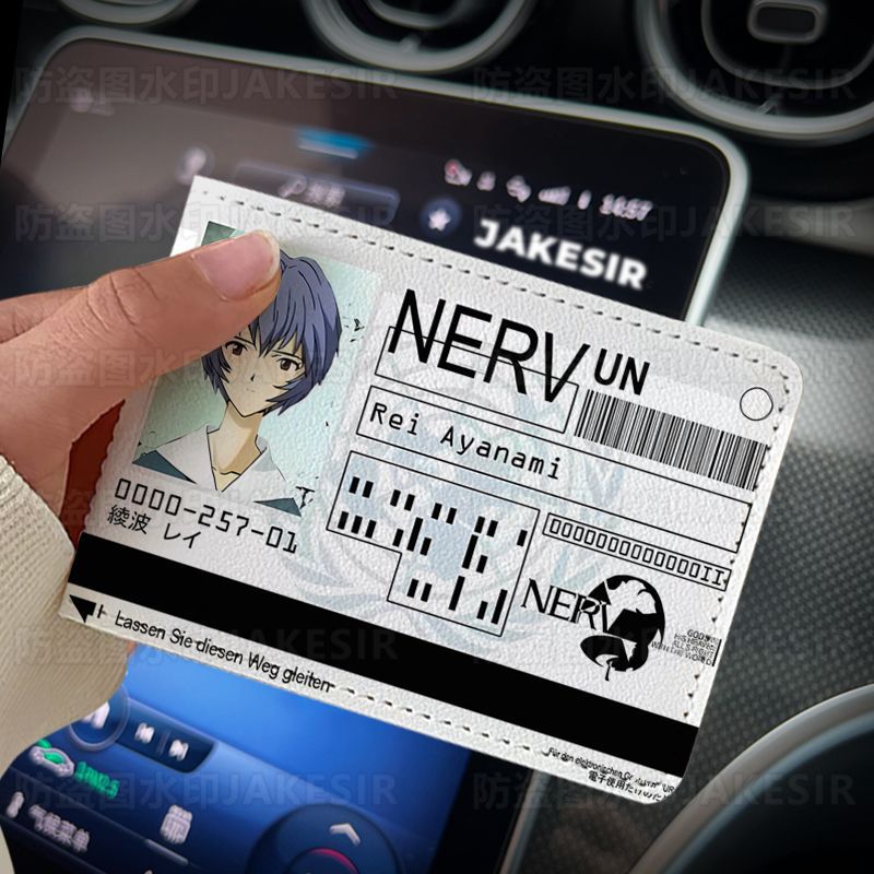 エヴァンゲリオン綾波レイカードバッグスリムコンパクト銀行 ID カード