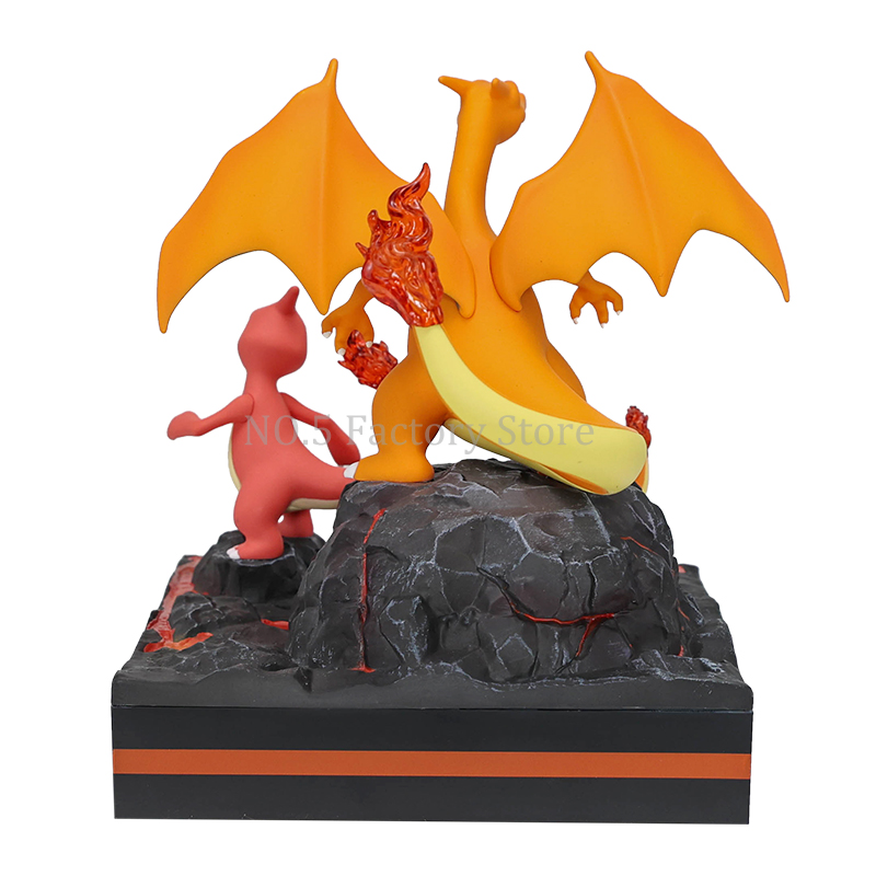アニメポケモン特殊効果フィギュアヒトカゲ Charmeleon リザードン 3