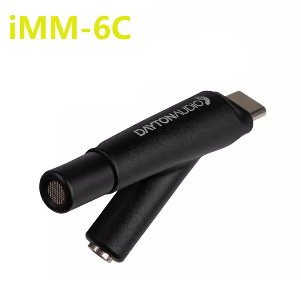 Dayton Audio iMM-6 iMM-6C iMM-6S モバイル測定マイク テストマイク