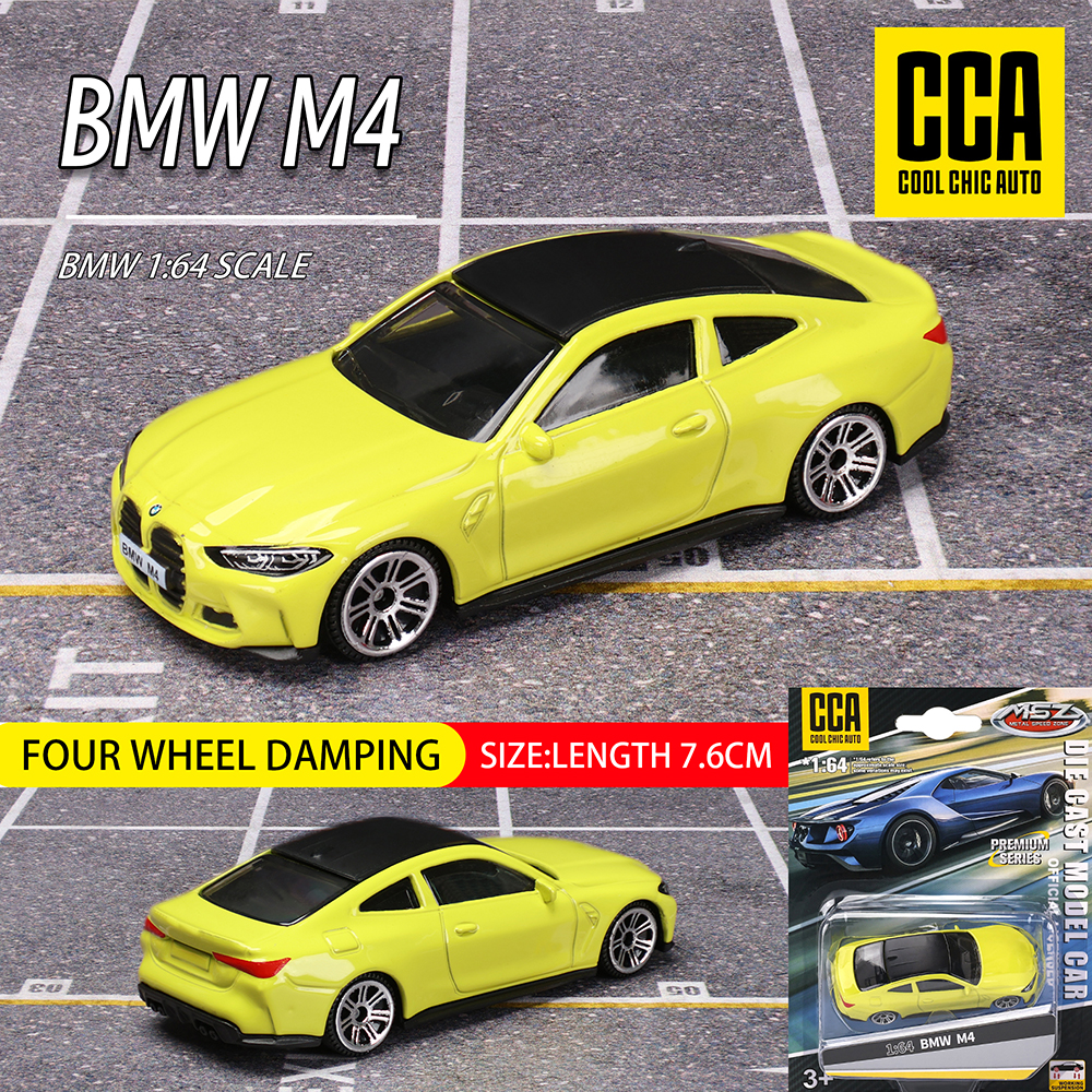 CCA MSZ 1:64 BMW M4/M4 GT3/Z4 M40i/M850i classic car static car