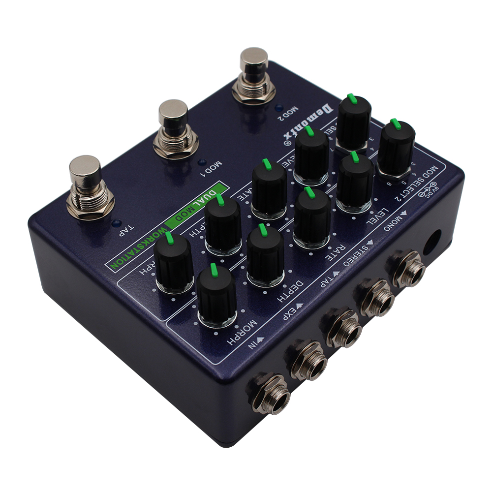 NEW Demonfx Dual MOD WORKSTATION High Quality Guitar Effect Pedal