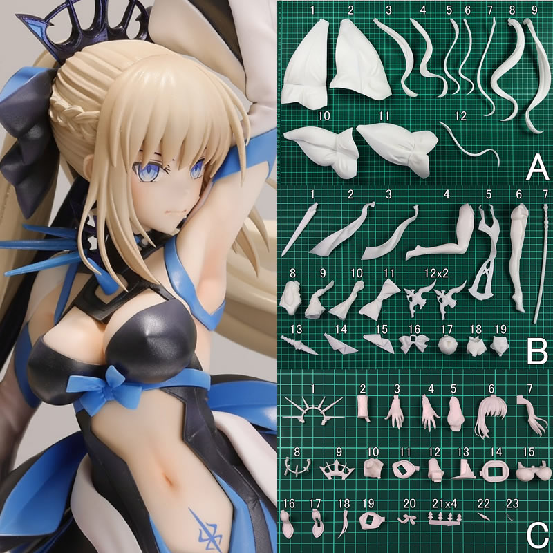 WF2023 Winter Fate/Grand Order Morgan Le Fay Unpainted Unassambled