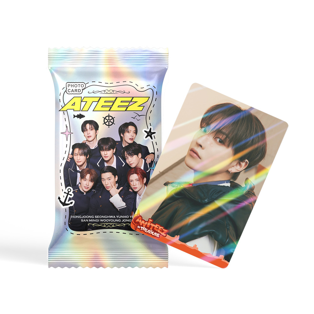 Descubra Tudo Sobre Mingi Yunho e os LOMO Cards ATEEZ no AliExpress