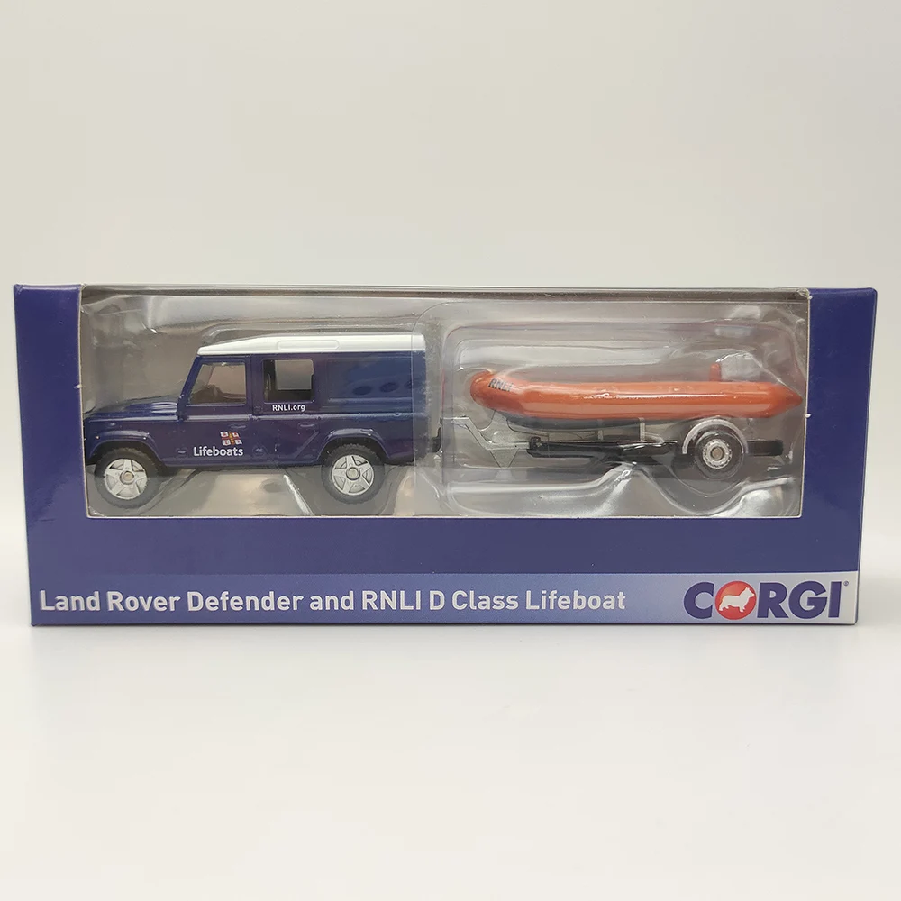 Diecast CORGI 1:64 Scale Rescue Vehicle Land Rover Defender