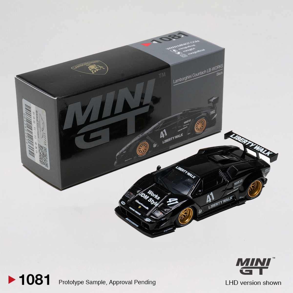 MINIGT 1081 在庫あり 1:64 LBWK ランボルギーニ カウンタック LB