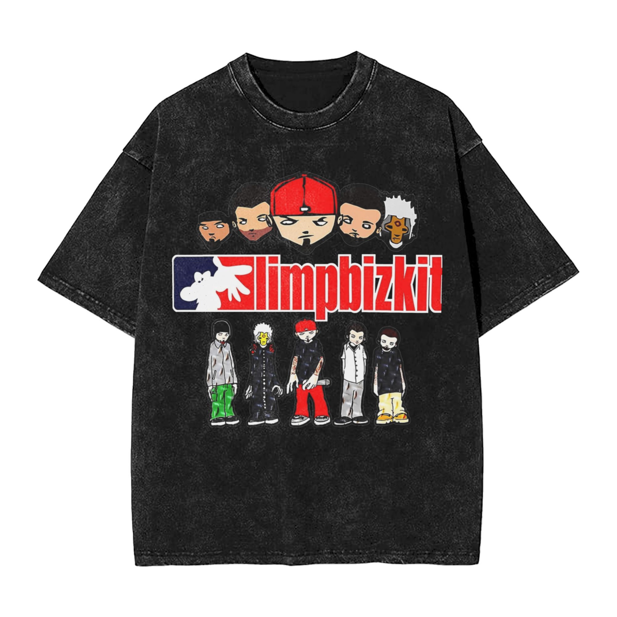Fashion Women Men Limp Bizkit Tour 2025 Rock Band Tee Shirt Cotton