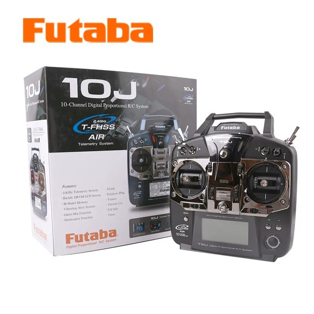 Futaba T10J 10J with R3008SB Receive 10 Channel 2.4GHz Radio