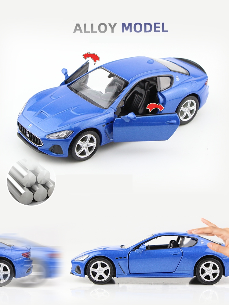 1/36 Maserati GranTurismo MC Super Sport Toy Car Model For