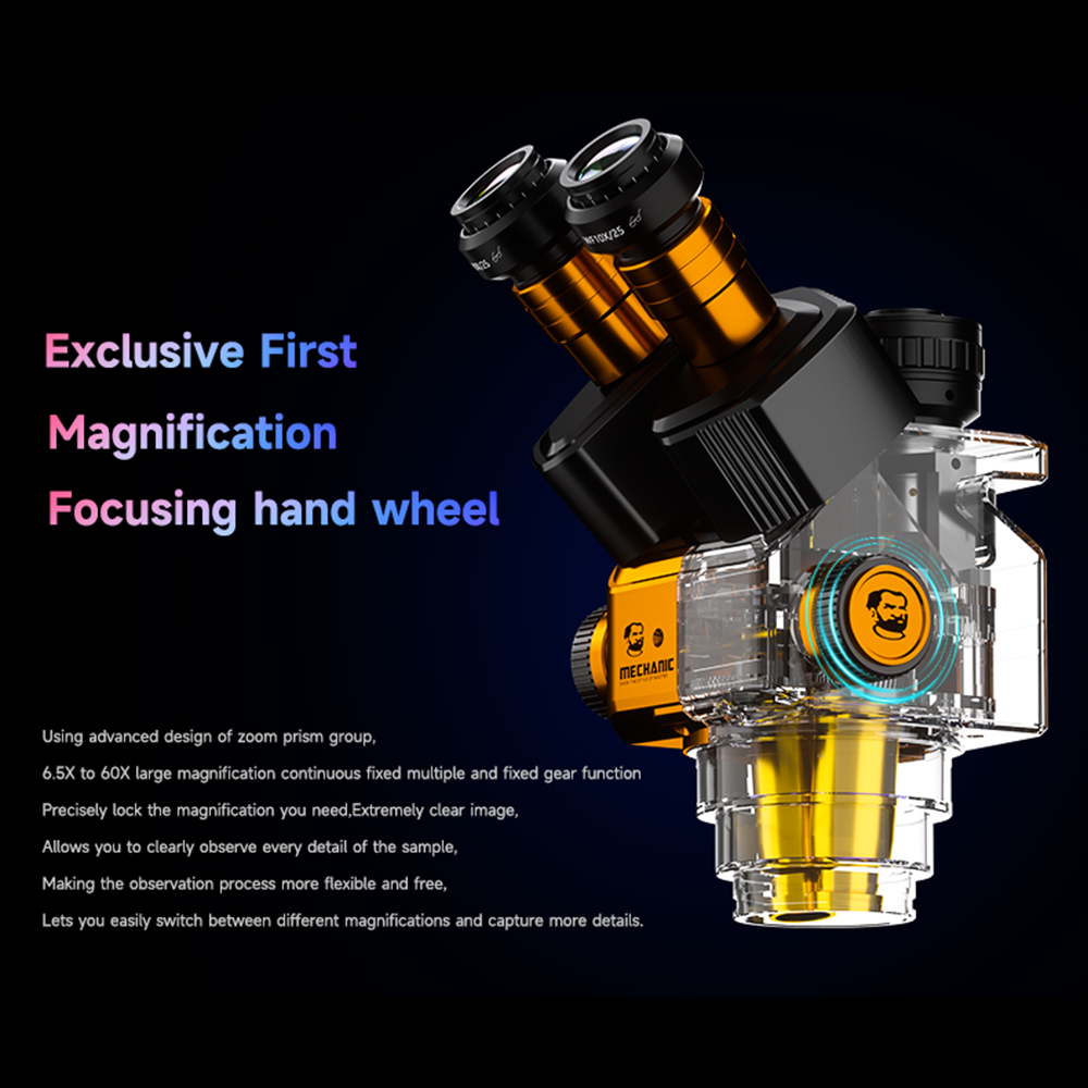 MECHANIC ROBOT Z4 6560T 7060T Trinocular Stereo Industrial