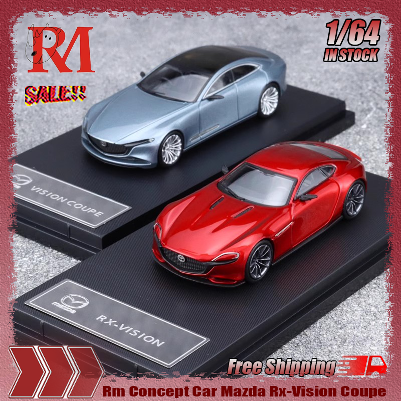 New In Stock Rm 1:64 Concept Car Mazda Rx-Vision Coupe Simulation