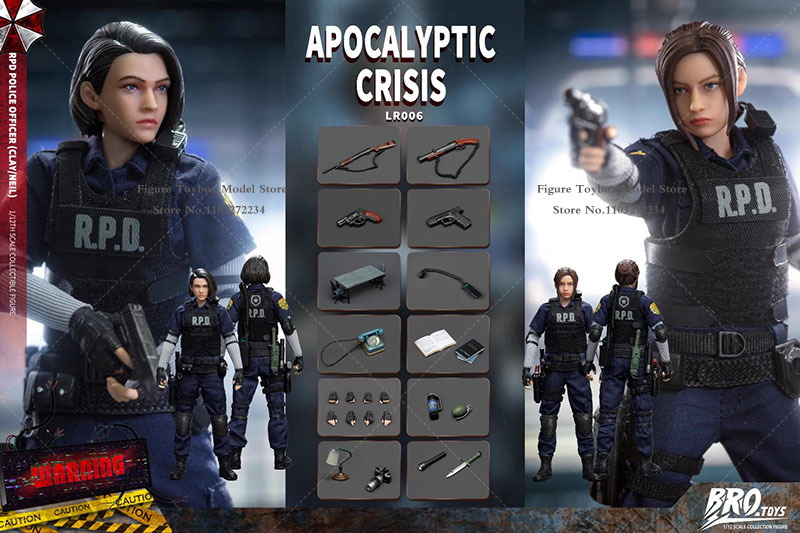 BROTOYS LR006 1/12 Jill Clair Cool Girl Action Figure Adventure