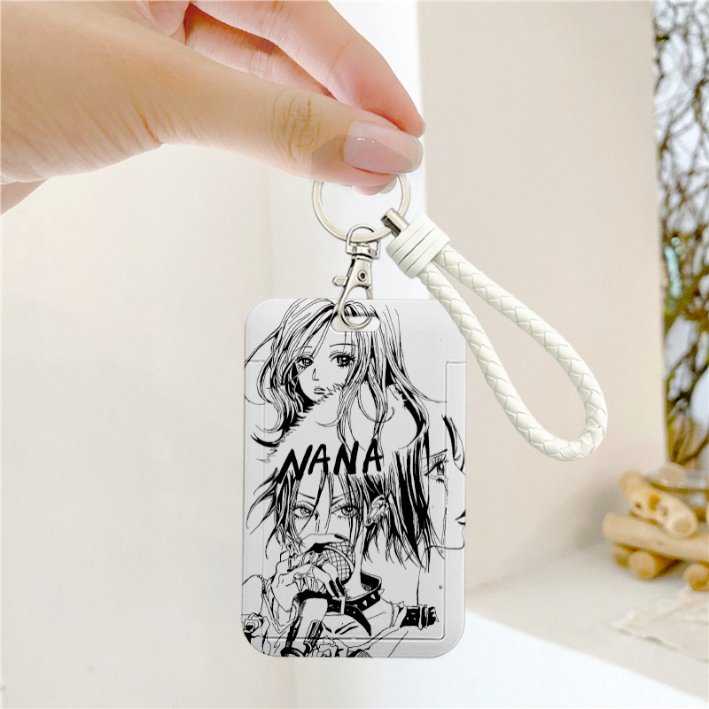 Nana Anime Osaki Nana Plastic Card Holder with White Rope Men