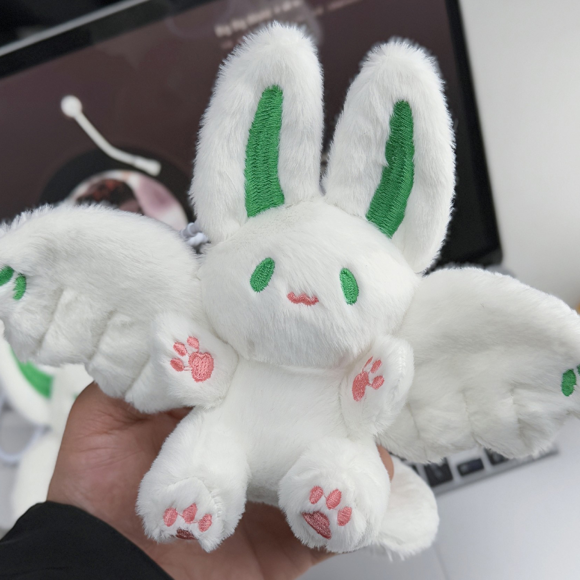 大きなコウモリのぬいぐるみ かわいい動物 クリエイティブな魔法の精霊