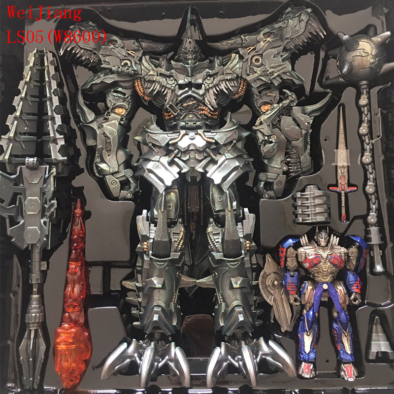 变形玩具Grimlock WEIJIANG W8600 BMB LS05动作雕像SS07 MP08合金动漫