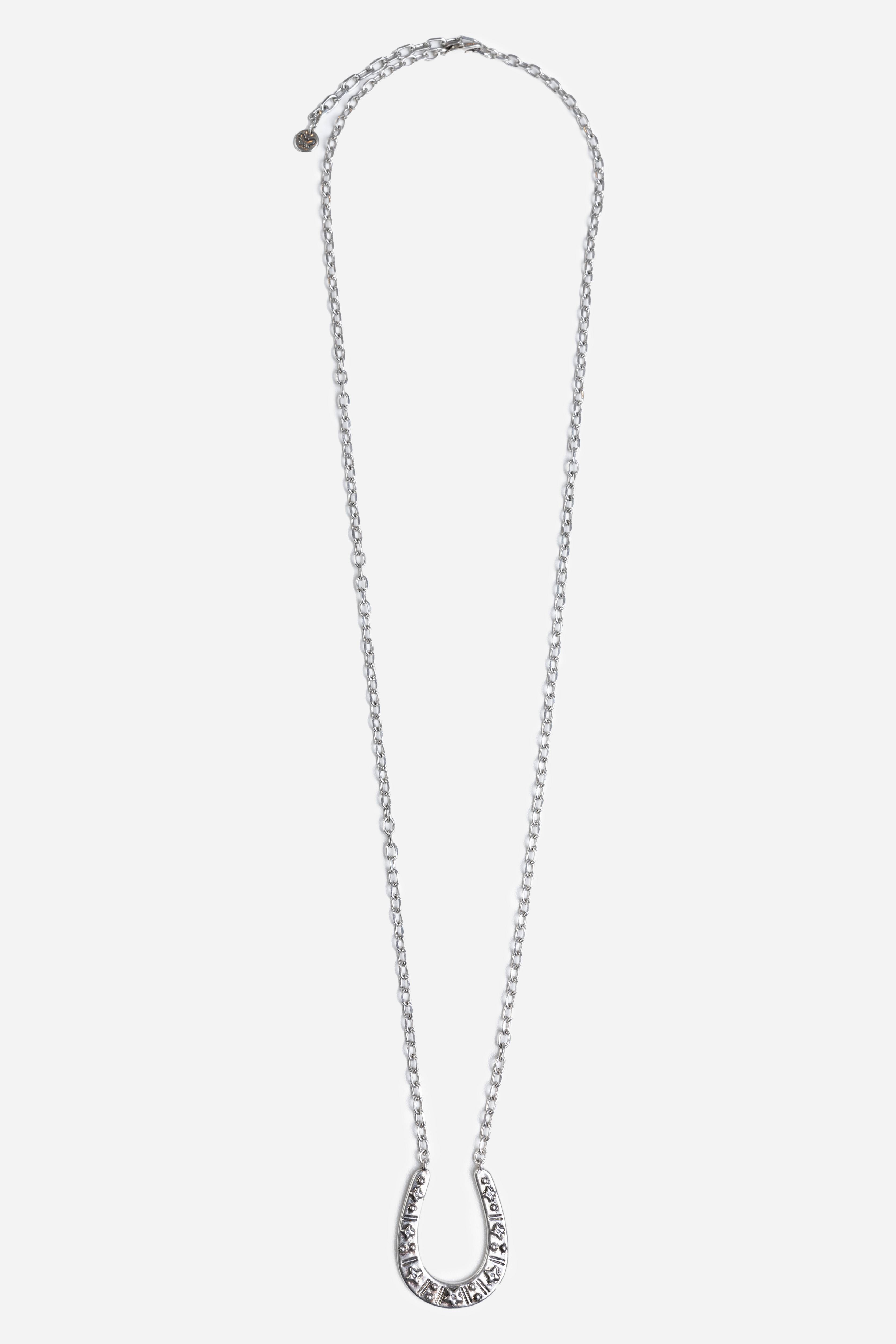 Buy WESTERN HORSESHOE NECKLACE | Johnny Was