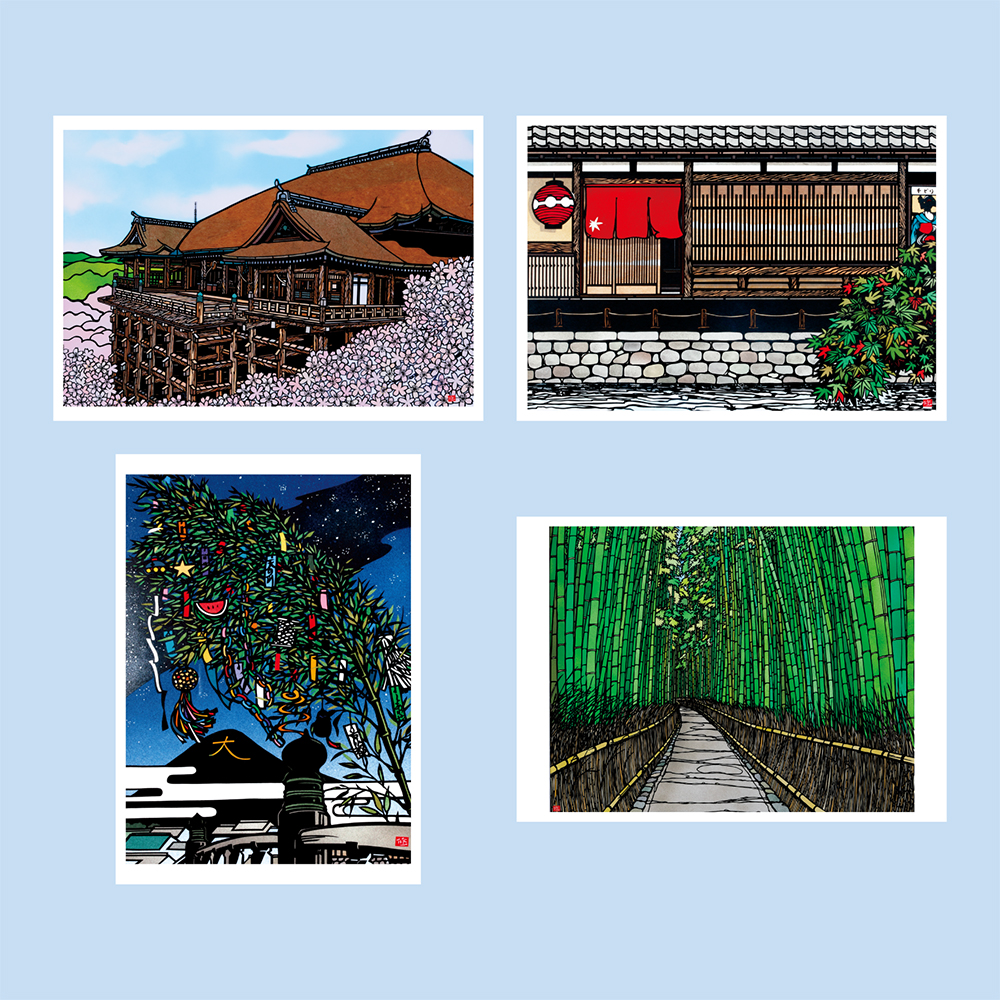 美術展ナビ 図録・グッズSHOP / ポストカードセット 日本の風景 3 ［久