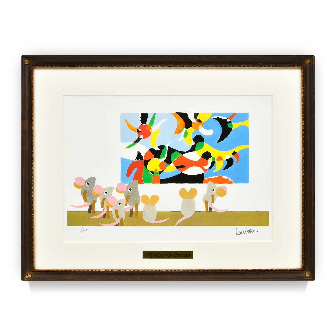 美術展ナビ 図録・グッズSHOP / レオ・レオニ 版画「じぶんだけのいろ