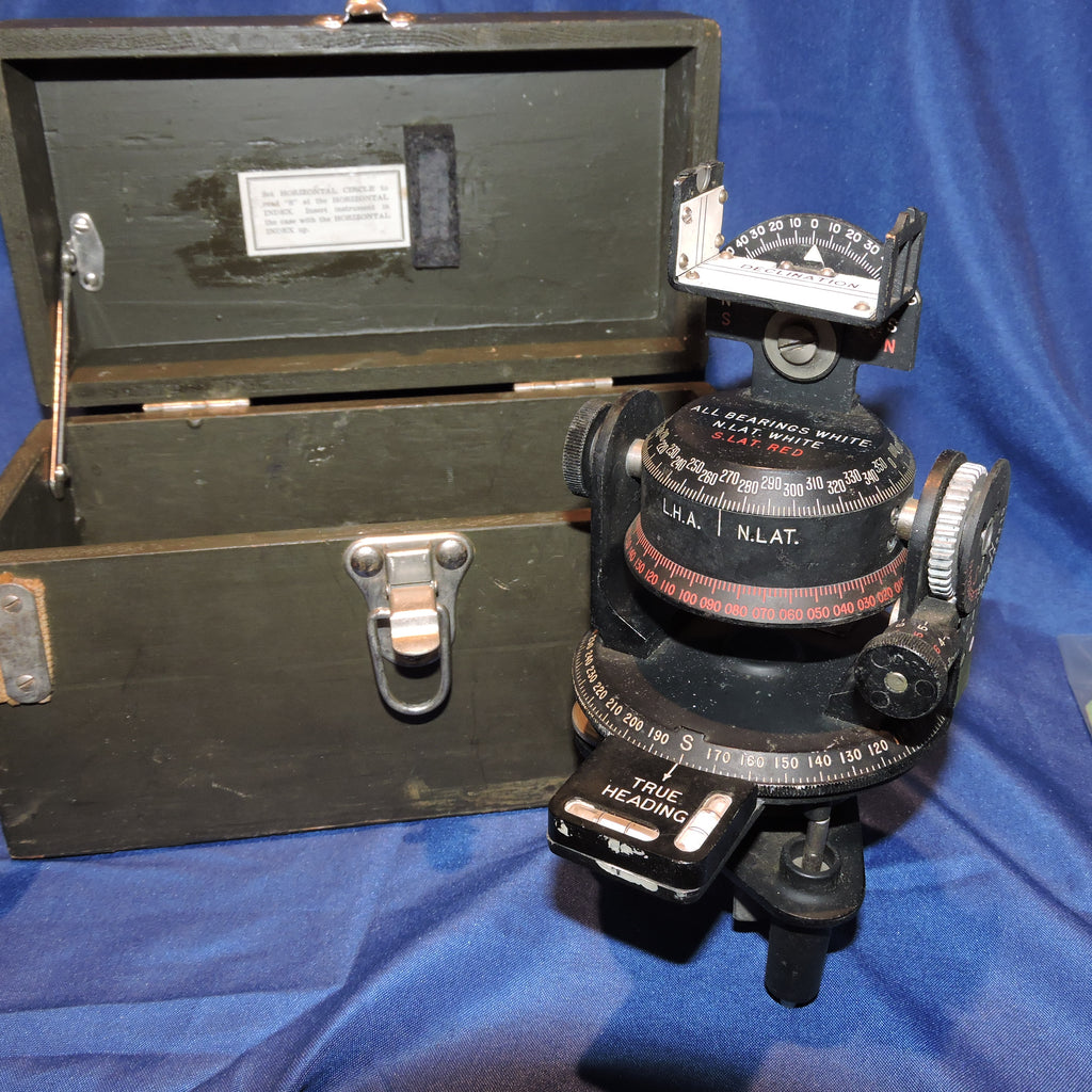 Astro Compass, Mk II, and Case, Sperti – AeroAntique