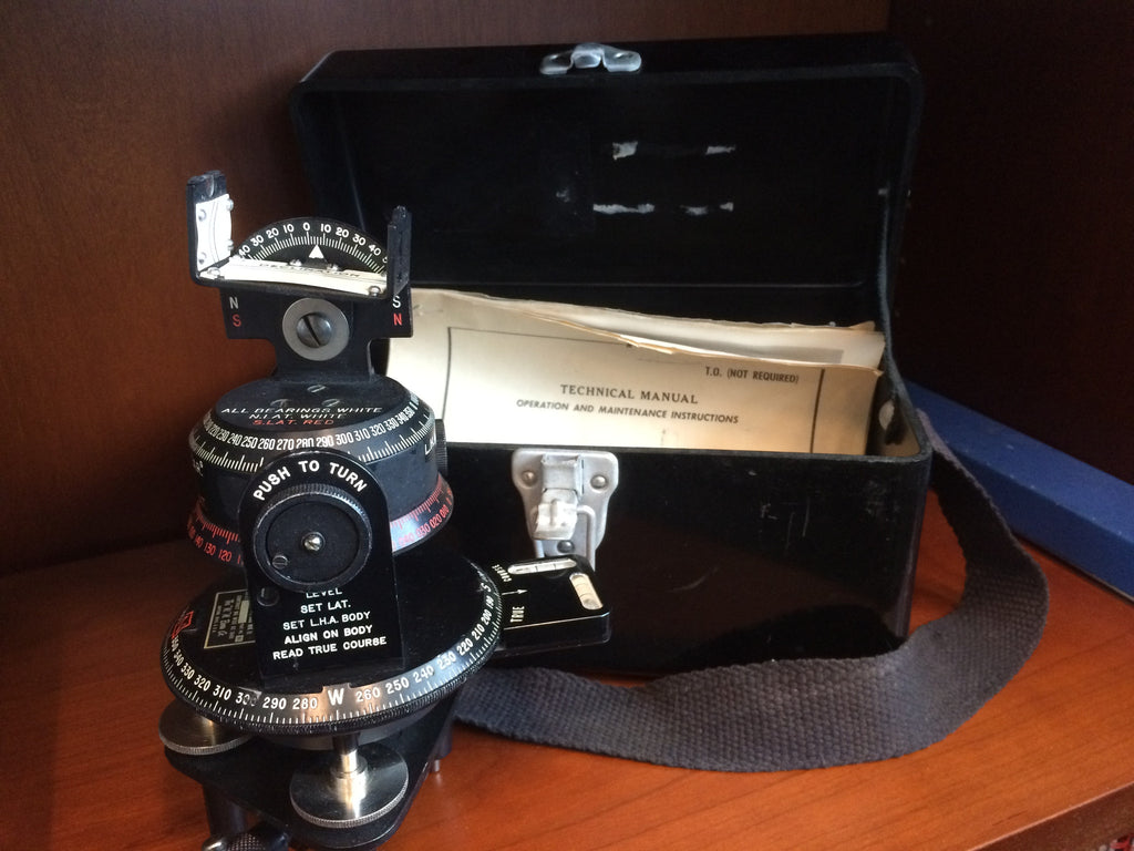 Astro Compass, Mk II, and Case, Boes – AeroAntique