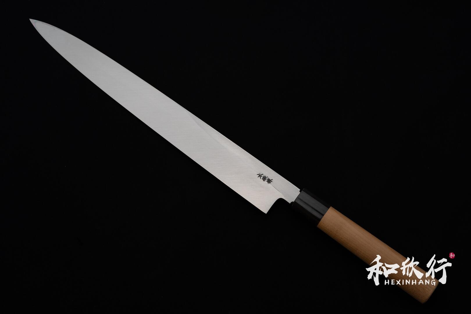 堺正行Sakai Masayuki 池田辰男作白二鋼本霞正夫柳刃360mm