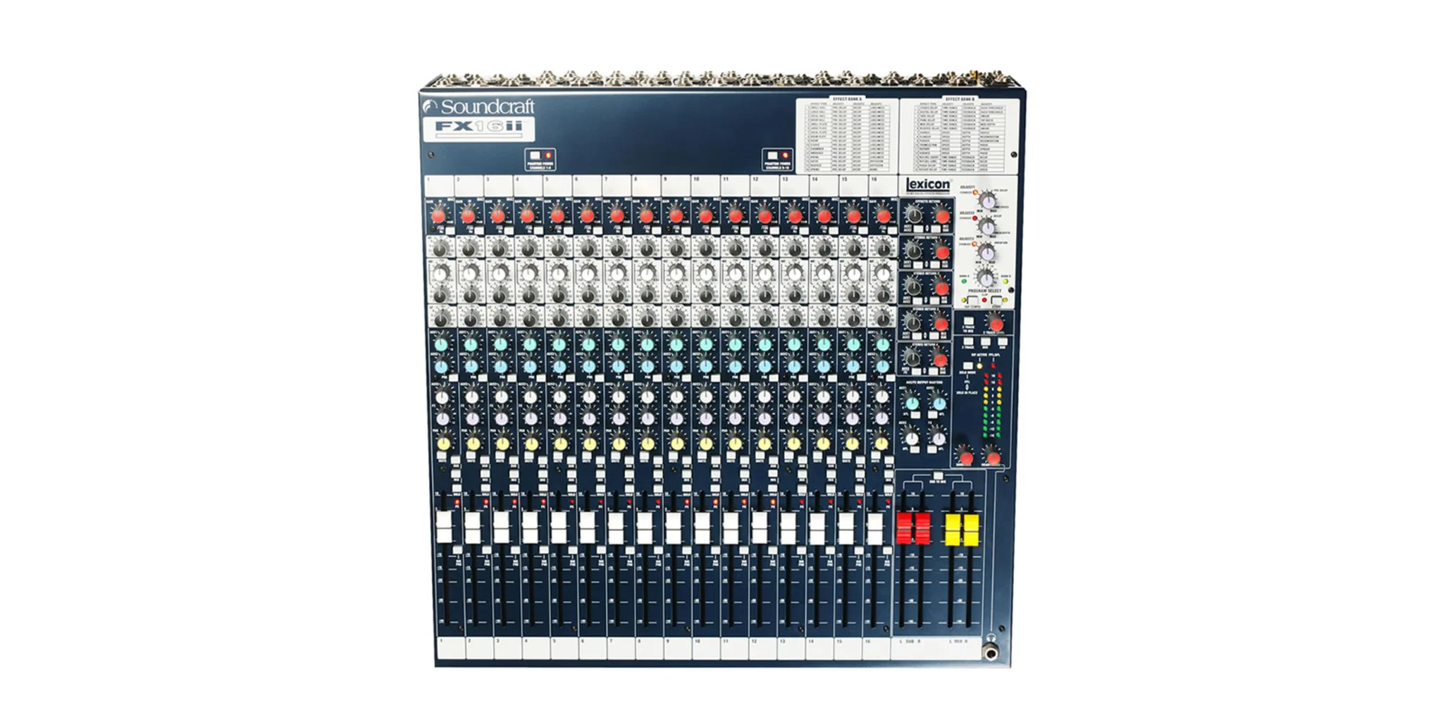 FX16ii | Soundcraft - Professional Audio Mixers | English