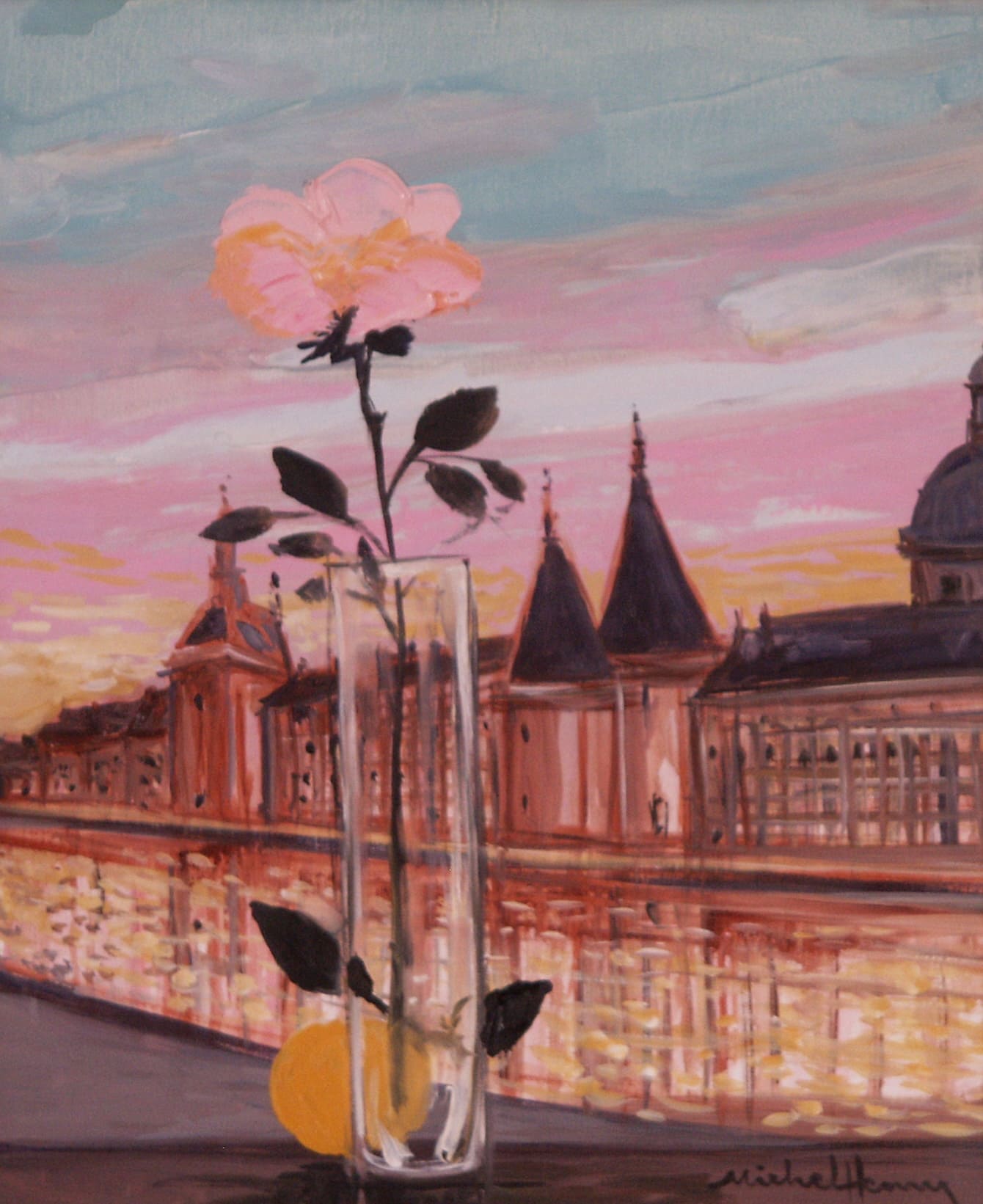 ミッシェル・アンリ油彩画＆水彩画｜ギャルリー亜出果ミッシェル