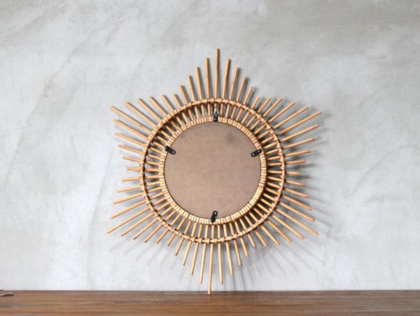 ロッタ ラタン ミラー エトワール S | 家具・インテリア a.depeche