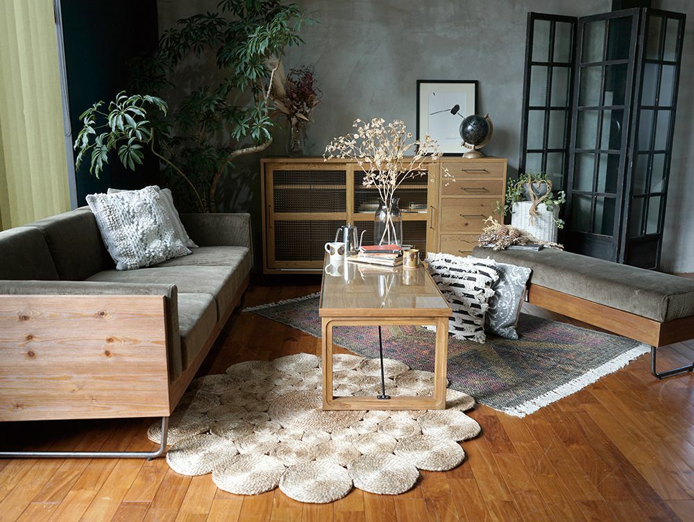 ウォーム 3シート ソファ スペアカバー - a.depeche(アデペシュ)