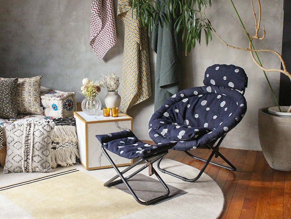 2way フォールディング チェア クッション - a.depeche(アデペシュ)