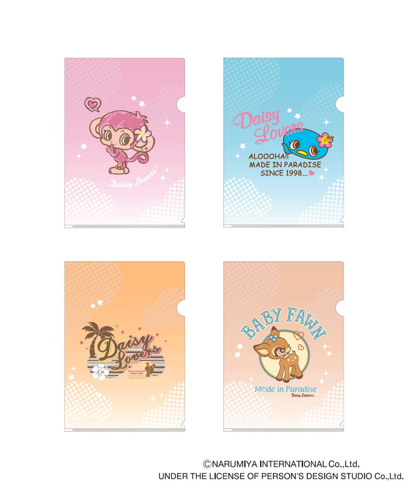 DAISY LOVERS｜デイジーラヴァーズ 限定キャラクタークリアファイル