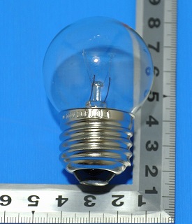 通販 | 東洋通商 寸丸球 G40-110V-7W-E26 クリアー 真ちゅうベース