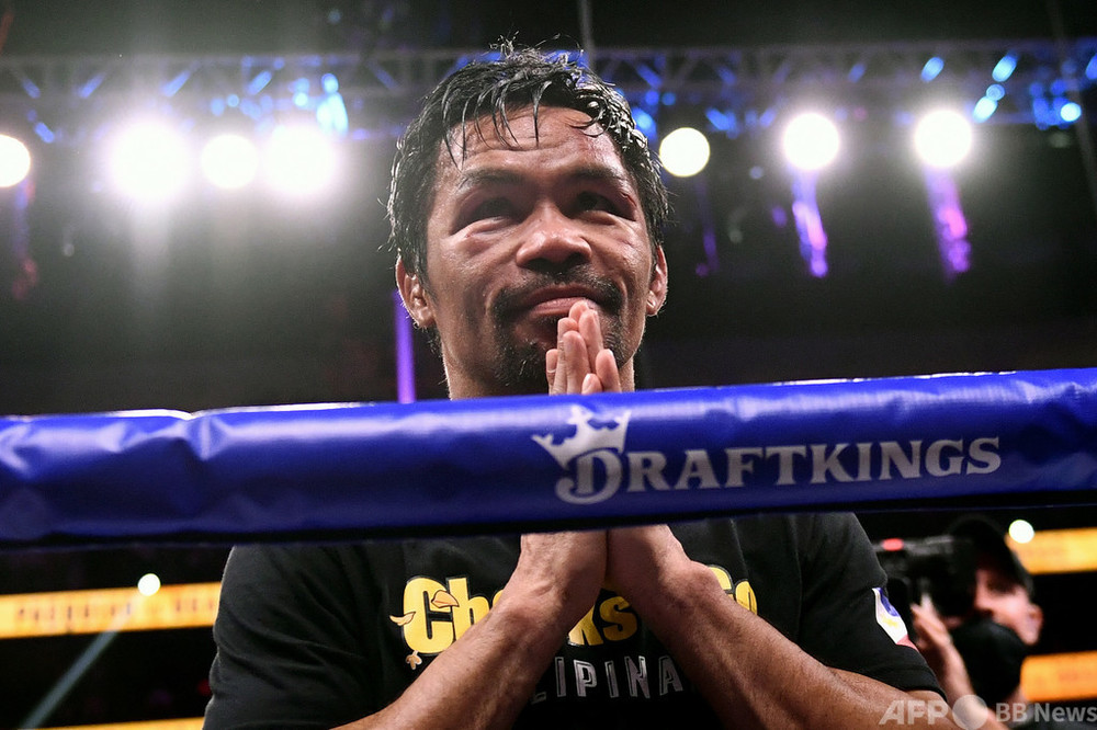 フィリピンの英雄パッキャオ 現役引退を表明 写真1枚 国際ニュース