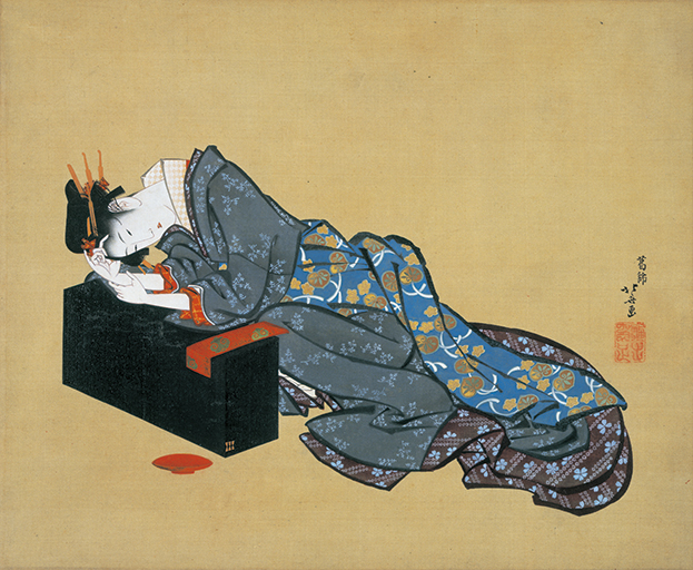 喜多川歌麿、葛飾北斎….人気浮世絵師の肉筆画が約200点！肉筆浮世絵の