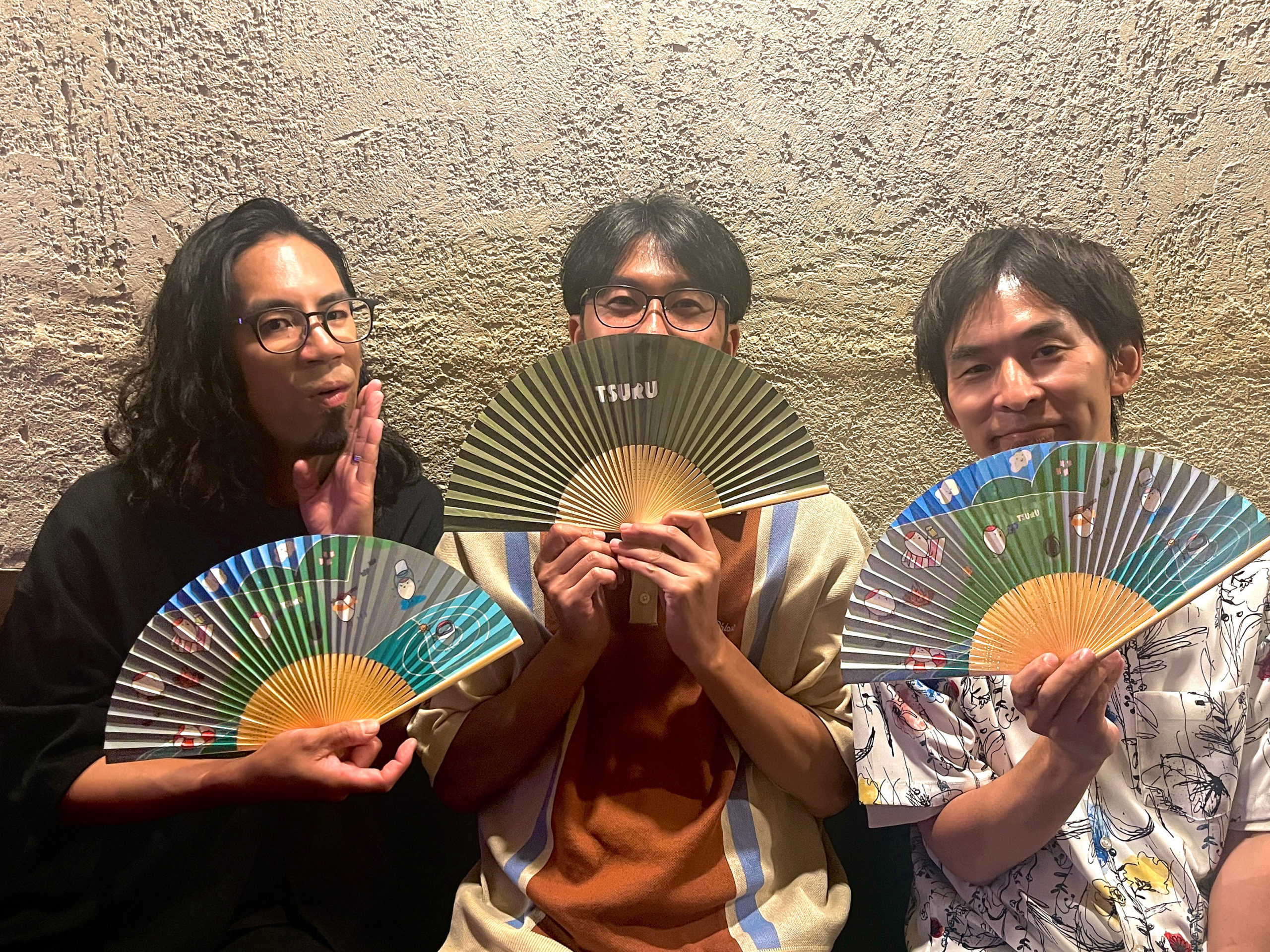 NEW GODDS】とにかく可愛い鶴ちゃん扇子・8/9岡山公演より発売スタート