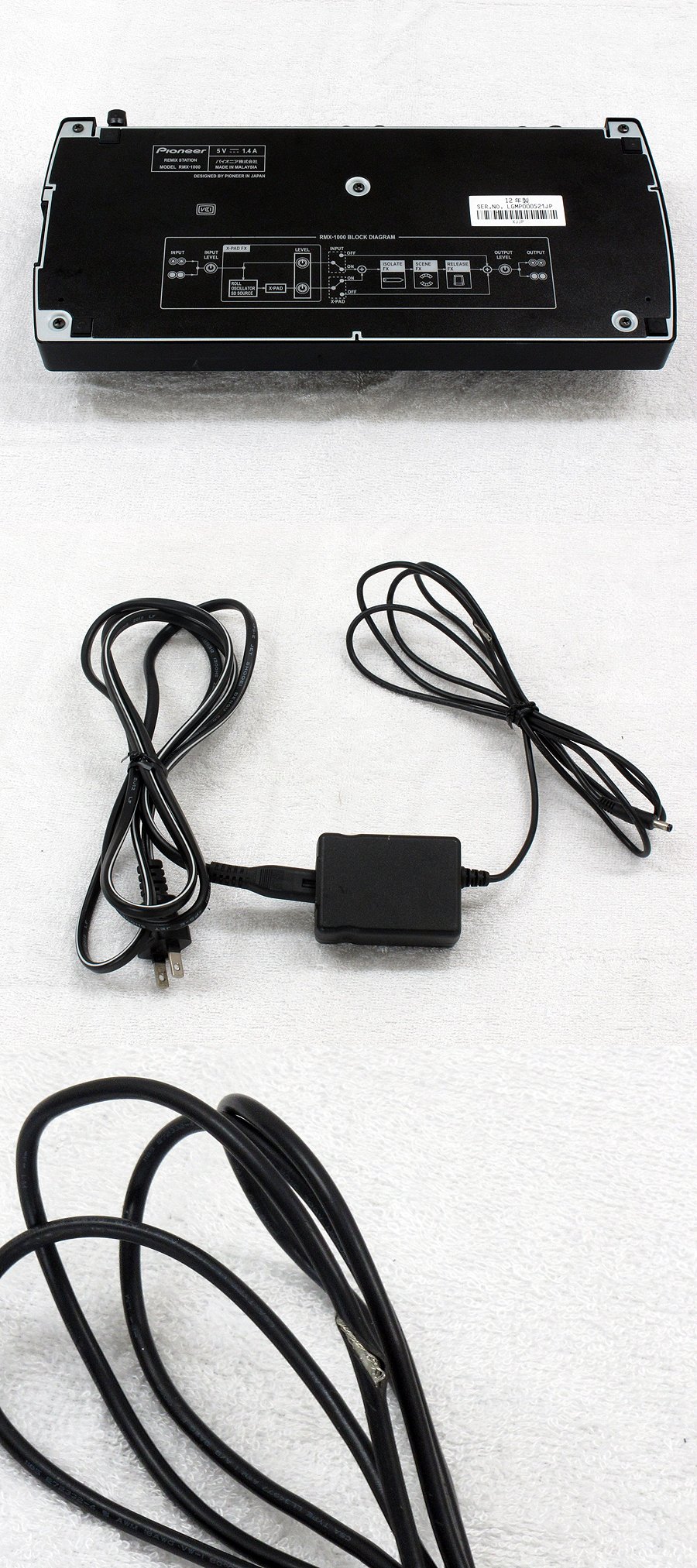 Pioneer RMX-1000 エフェクトコントローラー アダプター無し Pioneer