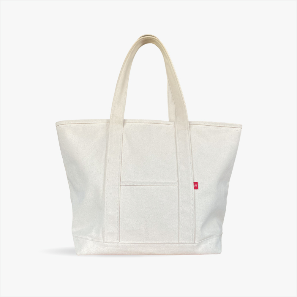 倉敷帆布 | 大容量ビッグトートバッグ XL ファスナー付 6号帆布 [岡山