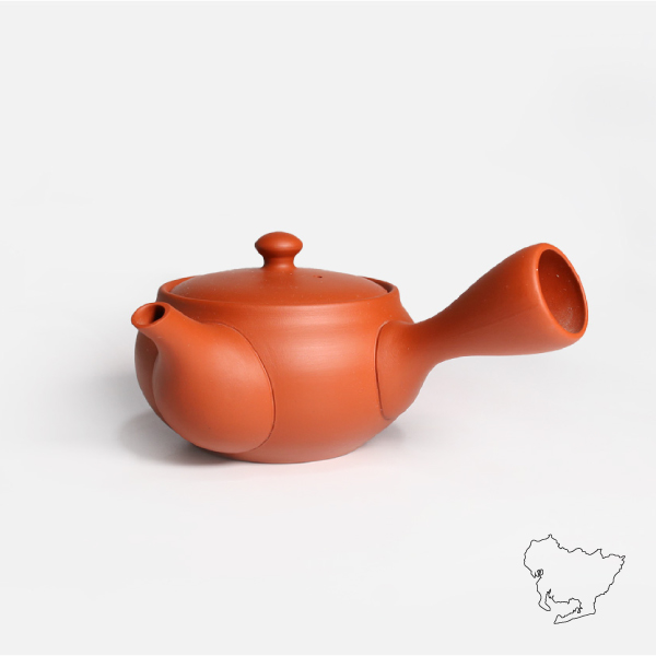常滑焼 | JINSUI 朱泥急須 福平 300ml 2人用 [愛知] | afugi (オウギ