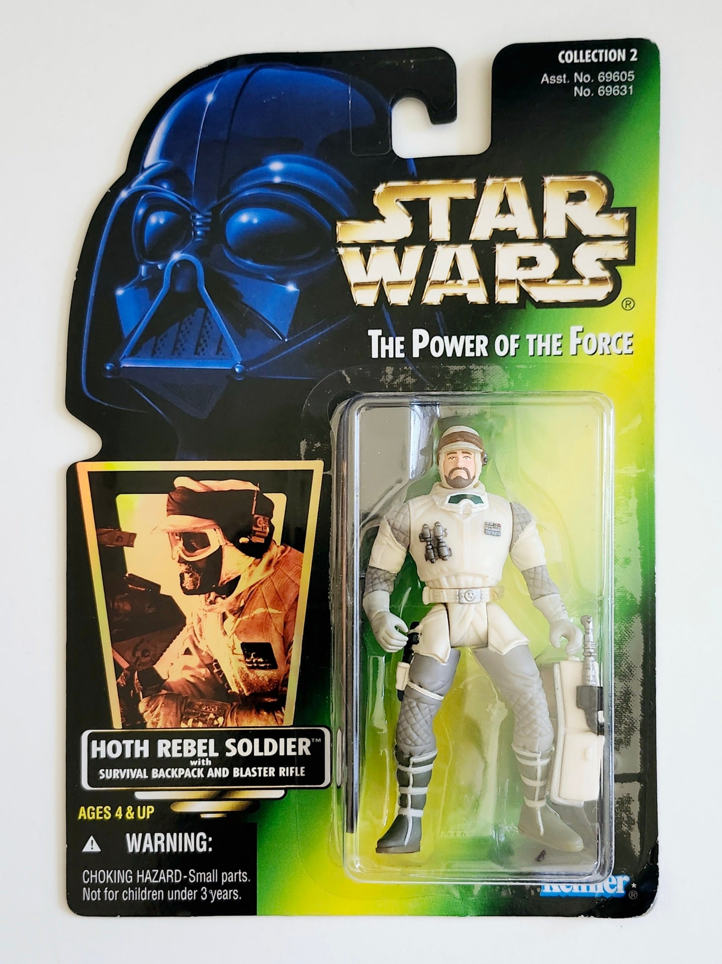 Star Wars: Power of the Force Hoth Rebel Soldier (Hologram Card